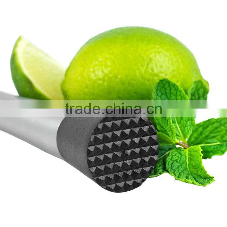 Fruit crusher masher drink mullder bar tool cocktail muddler