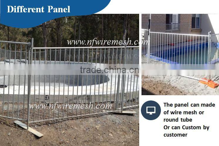 Construction Site Standard hot dipped galvanized welded panel removable temporary fence(Guangzhou Factory)
