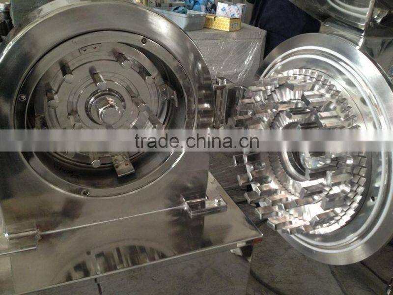 500KG Per Hour Small Tooth Plate Mill Machine