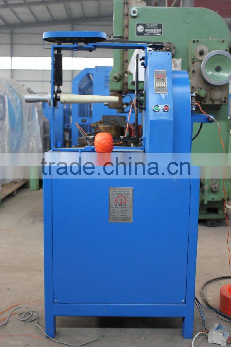 ball rolling machine/rope winding machine for ball
