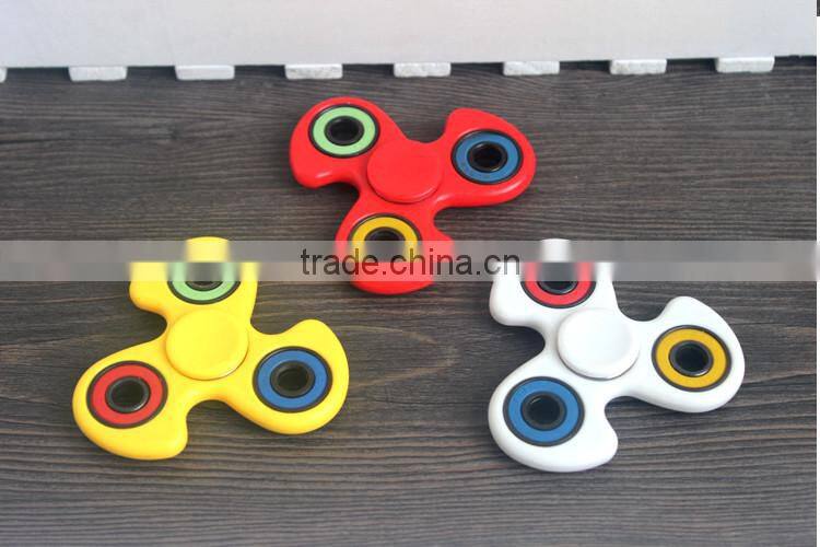 Colorful ABS Plastic New Hand Made Fidger Spinner Toys EDC Spinner
