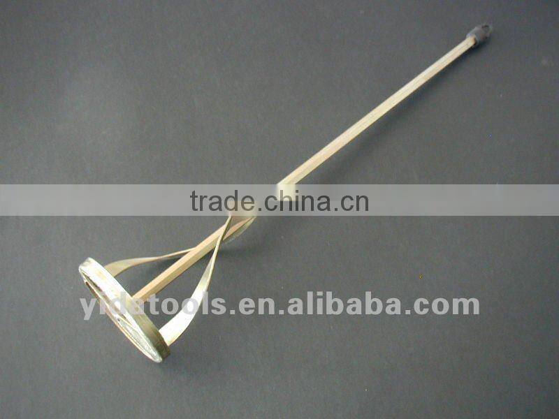 Chromed plated finish paint mixer