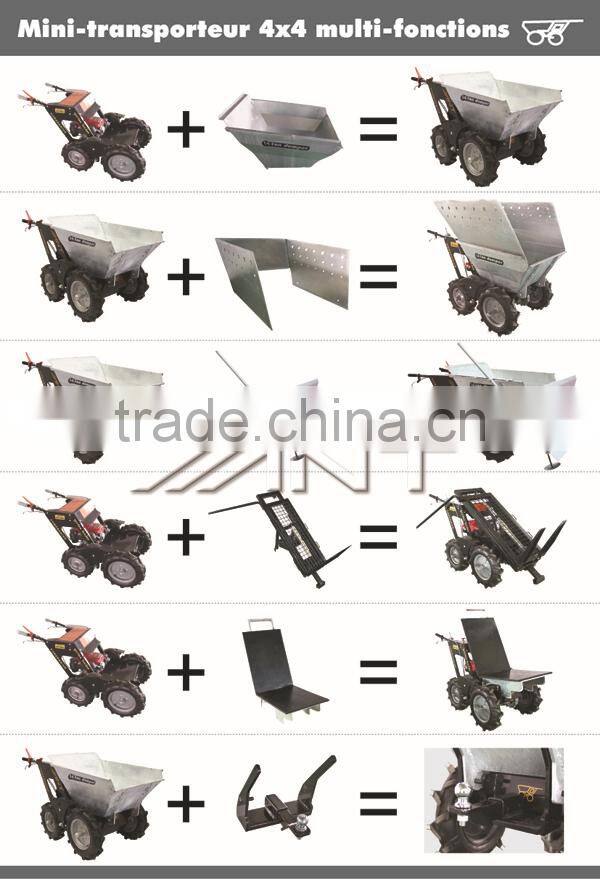 Hot sale high quality farm tractor with petrol engine BY300