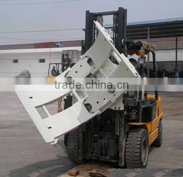 2.5-3t forklift with paper roll clamp bale clamp