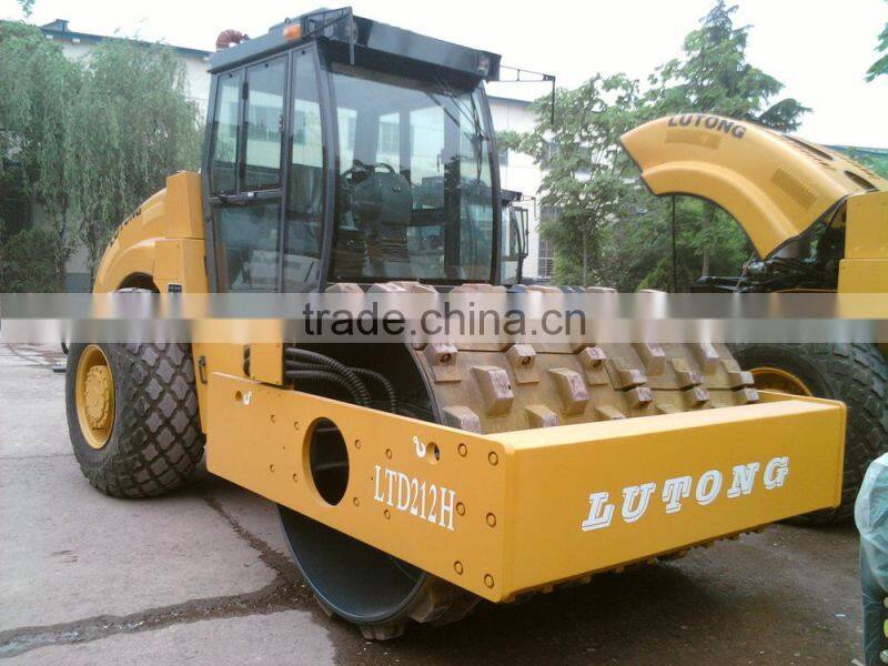 12 Ton Single Drum Vibrator Lutong LTD212H New Road Roller Price