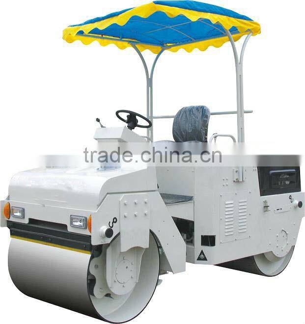 Easy to operate double drum vibratory roller QLNC4B widely used in China in low price for sale