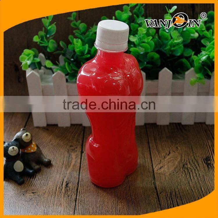 Clear Body Shaped Plastic Bottle Like a Man's Body