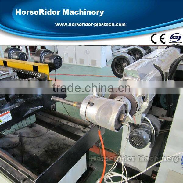 pe/pp corrugated pipe making machine