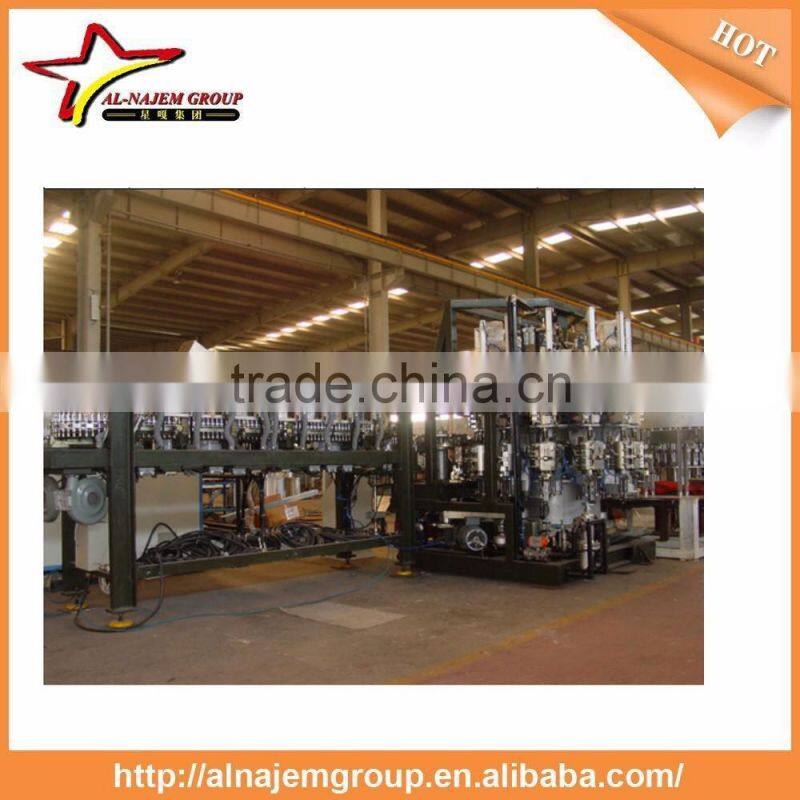 Rotary Bottle Blow Molding Machine , 36000BPH Beverage Filling Machinery