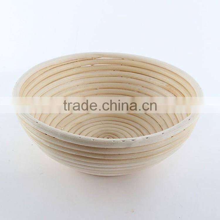 Handmade cheap price round Small Bread Proofing Banneton Basket