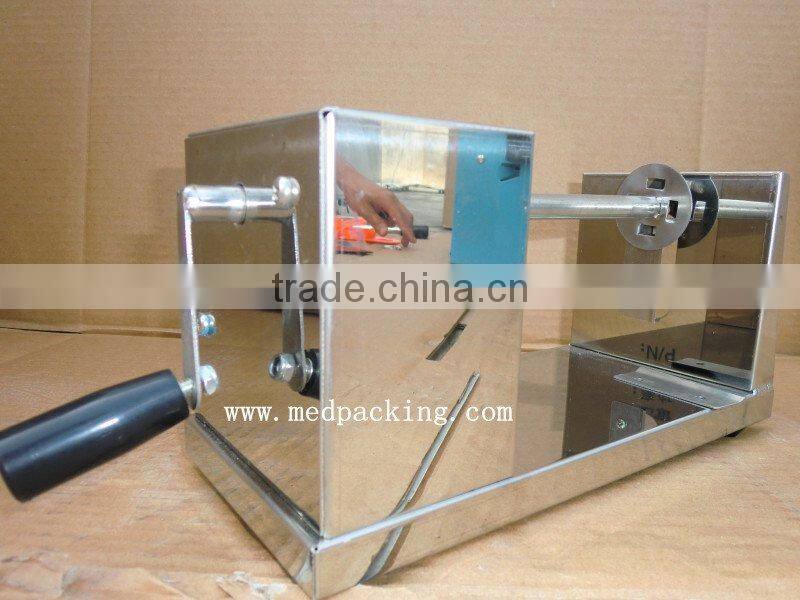 Manual Tornado Potato Twist Cutter Spiral Potato Slicer Potato Machine with 2pcs Blades