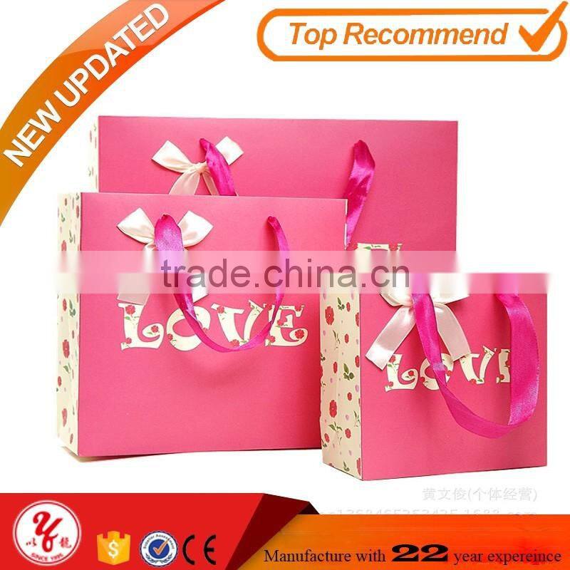 New design recyclable custom printed kraft recyclable paper bags