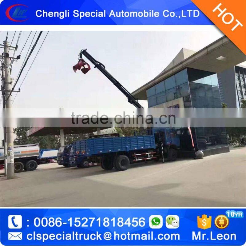 5Ton knuckle crane mounted truck lorry crane