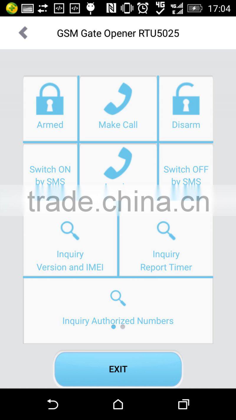 wireless GSM GPRS 3G access control RFID reader