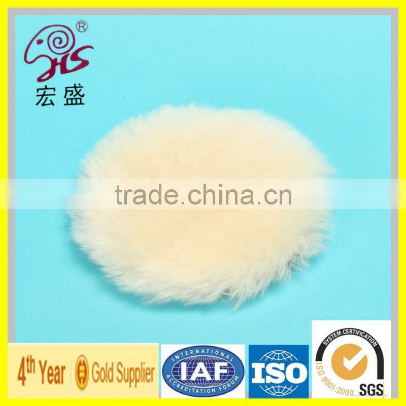 hongsheng product 100% Australian wool nylon tape Backing Diamond Polishing Pads china factory