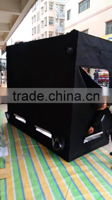 factory price hydroponic grow tent 600D mylar fabric grow tent 240*120*200CM