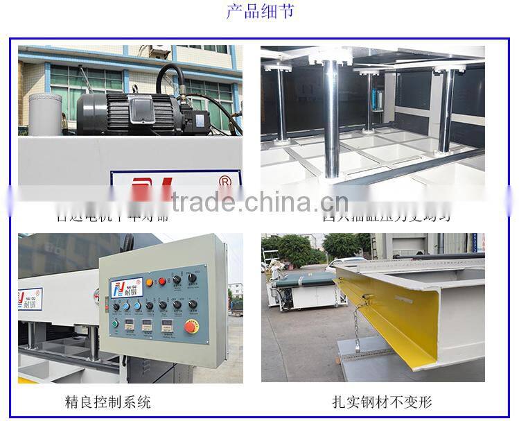 China foshan semi automatic mattress wrapping machine after compress
