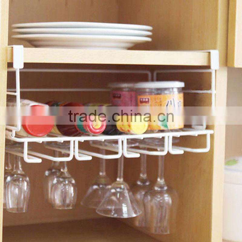 2015 fashionable wine glass hanging rack/stand