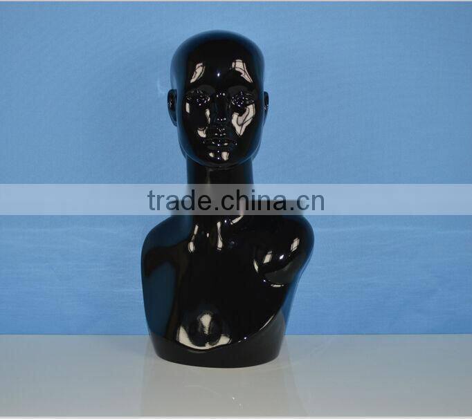 Cheap Trendy Female Creactive Necklace Long Shoulders Earrings Display Mannequin Bust YZHA-04