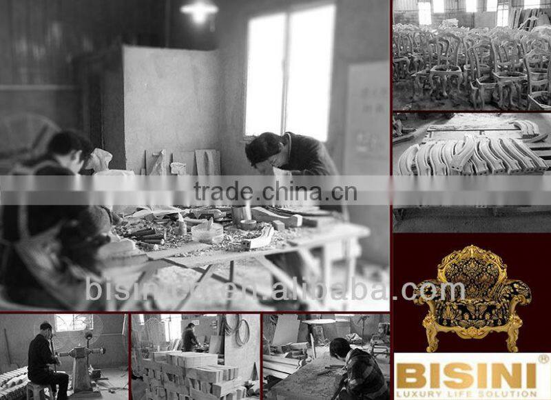 Solid wood and cast iron living room round shape side table/end table/coffee table