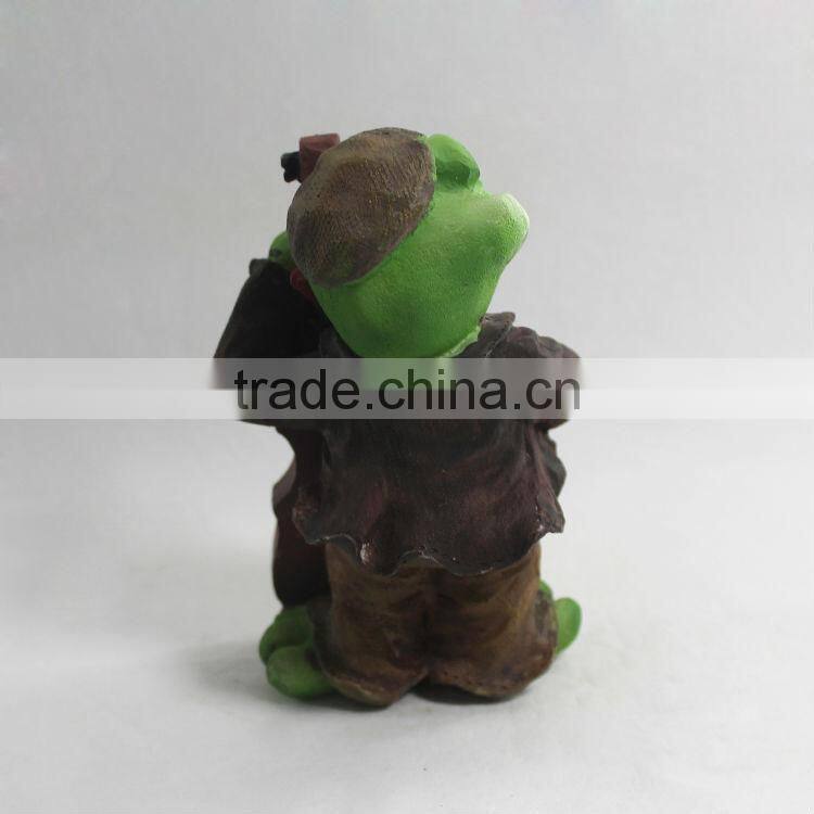 Garden musical frog decorative items
