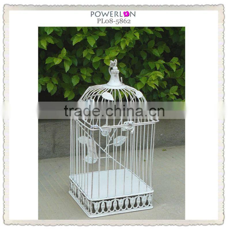 Classical vintage metal decorative birdcage (2pcs/Set)