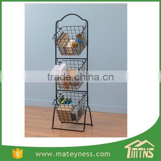 Storage Metal Kitchen 3 Tier Fruit Basket Stand