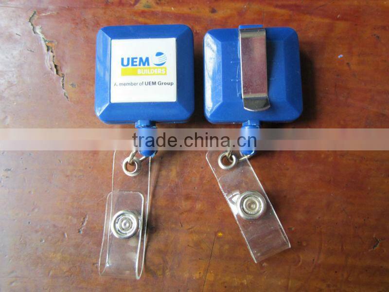 Custom Plastic badge reel