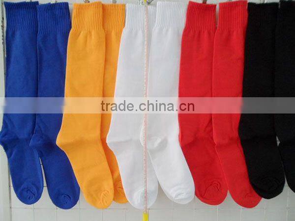 Hot Sale Breathable Plain striped long socks