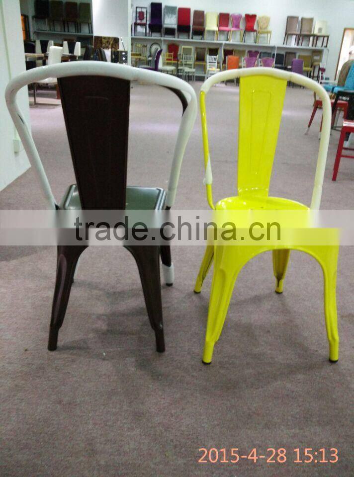 Modern Cheap Iron Frame Industry Metal chair with office furniture