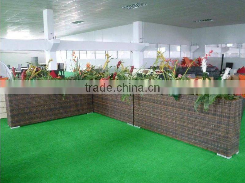 cheap flower stands garden big flower pot 006 aluminum frame plant pot