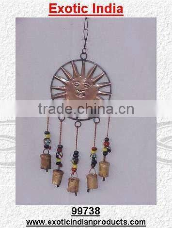 Metal Wind Chimes, Sun Moon Star Wind chime