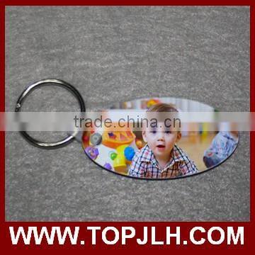 Cheap photo printing heyring,custom printed 12 zodiac keychain