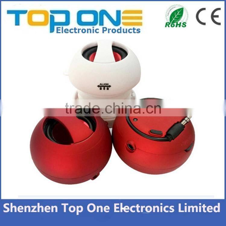Best Christmas gift mobile mini speaker, Portable hamburger mini speaker for mobile phone
