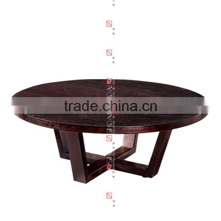 round coffee table, clock coffee table, novelty coffee table TA08