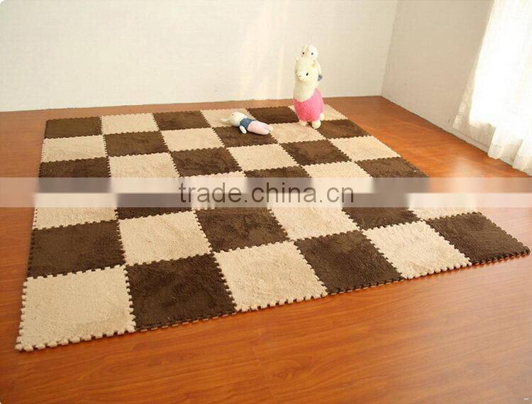 Factory five strips high quality eva foam baby walking mat