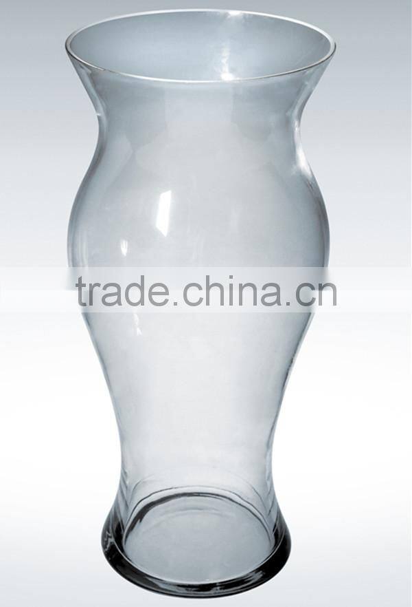 Manufacturer clear flower vase cylinder glass vase