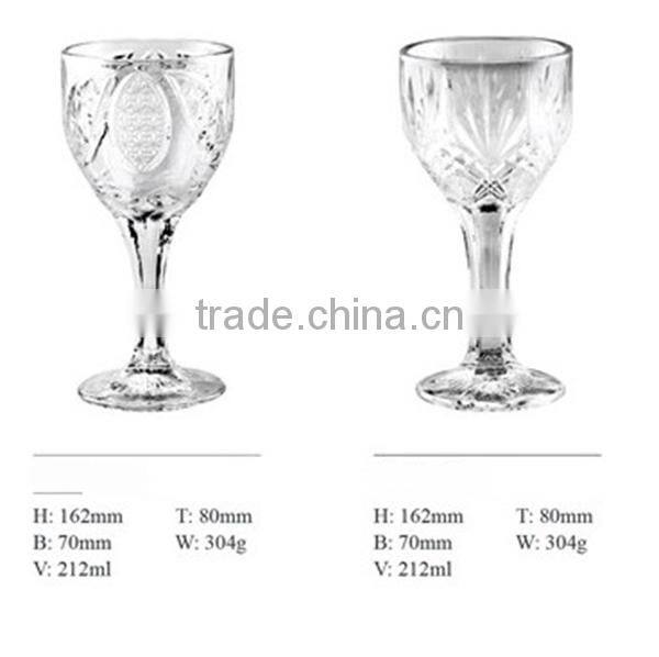 Wholesale Cheap Giant Glass High Quality Crystal Red Wine Glass