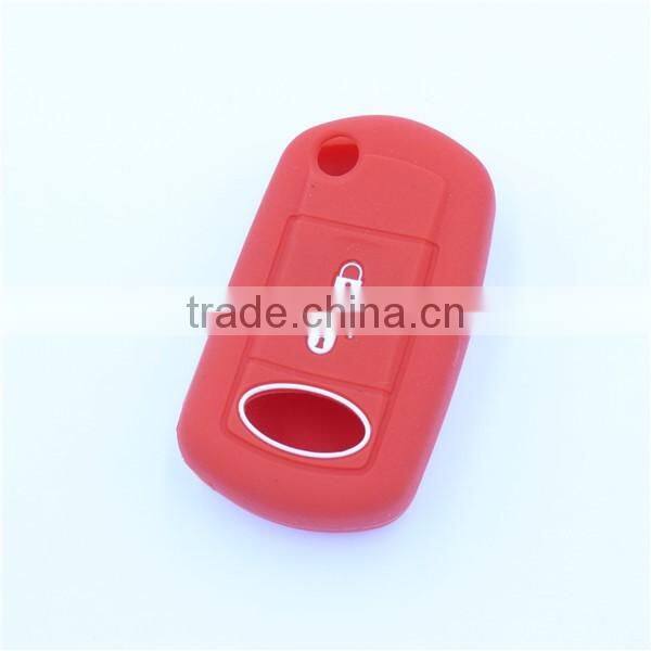 Silicone Cover fit for LAND ROVER Flip Remote Key Case Shell Fob
