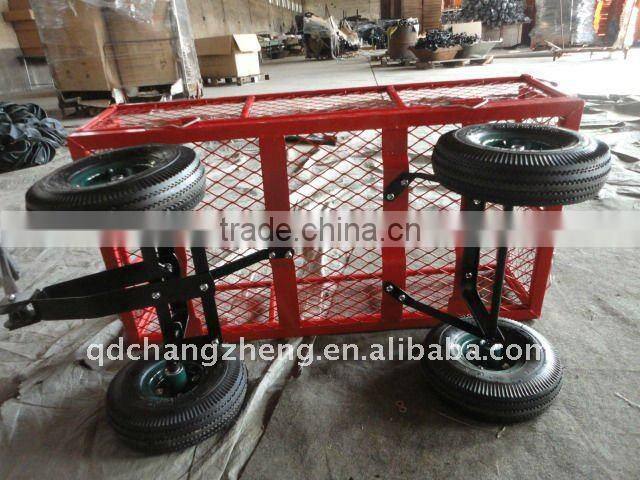 large metal garden cart trolley TC1840A