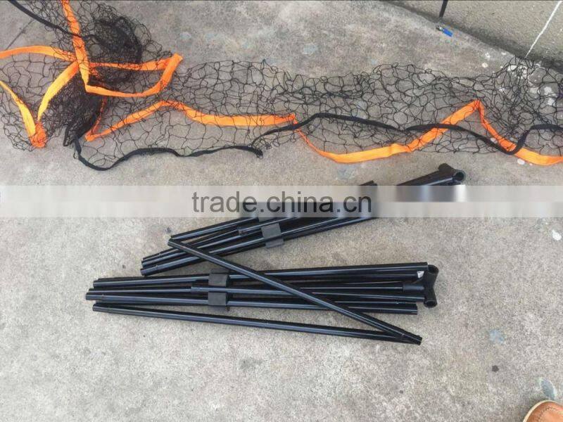 factory sales new5.18m height and wide adjustable badminton net tennis volleyball net with stand /frame portable and movable