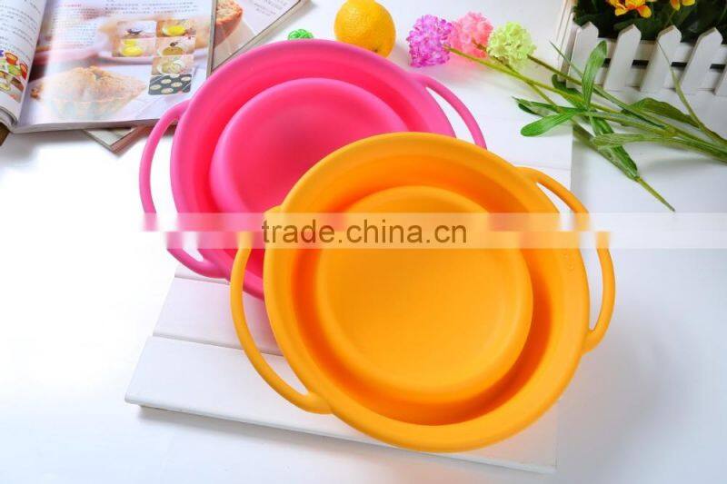 New design heat resistant silicone bowl