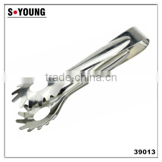 39013 Stainless Steel Kitchen Tongs BBQ Grill Food salad Tongs Spaghetti Tongs