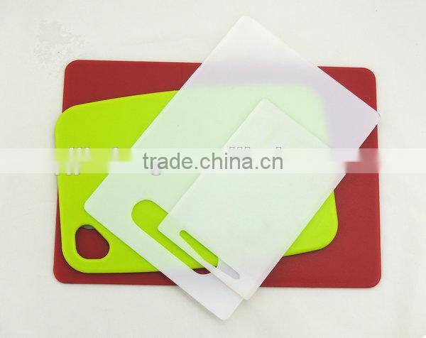 Colorfull PP cutting board set