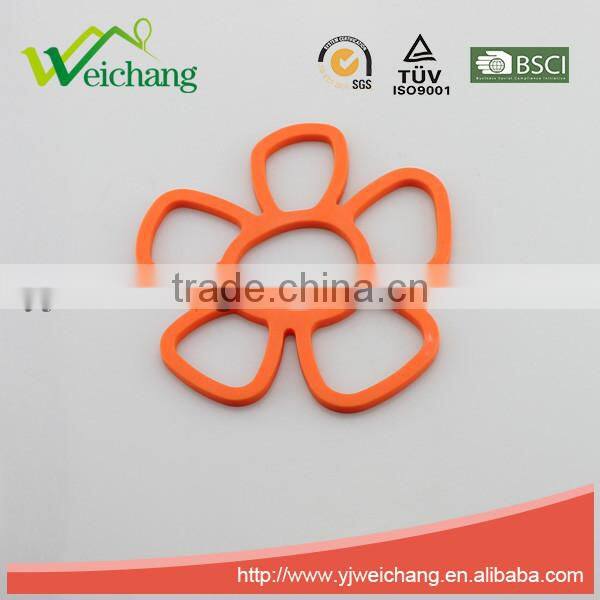 WCJ728 silicone mat Pot Holder, Hot Handle Holder, Spoon Rest, Coasters, Eco Friendly, Dishwasher Safe, Home Kitchen Gift