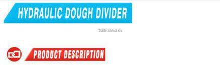 Stainless Steel Hydraulic Driving Dough Cutter Manual Dough Divider