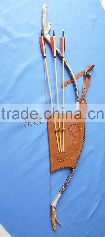Handmade Bamboo Arrow Quivers For Archery Hunters