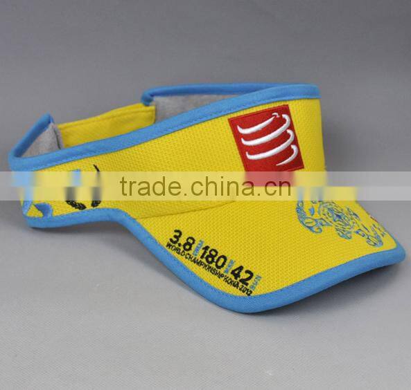 Sun Visor Hat With Embroidery Custom Logo Sun Cpas