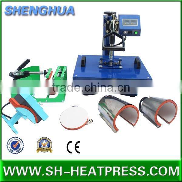 Multi-functional 8 in 1 6 in 1 5 in 1 4 in 1 t-shirt combo heat press machine