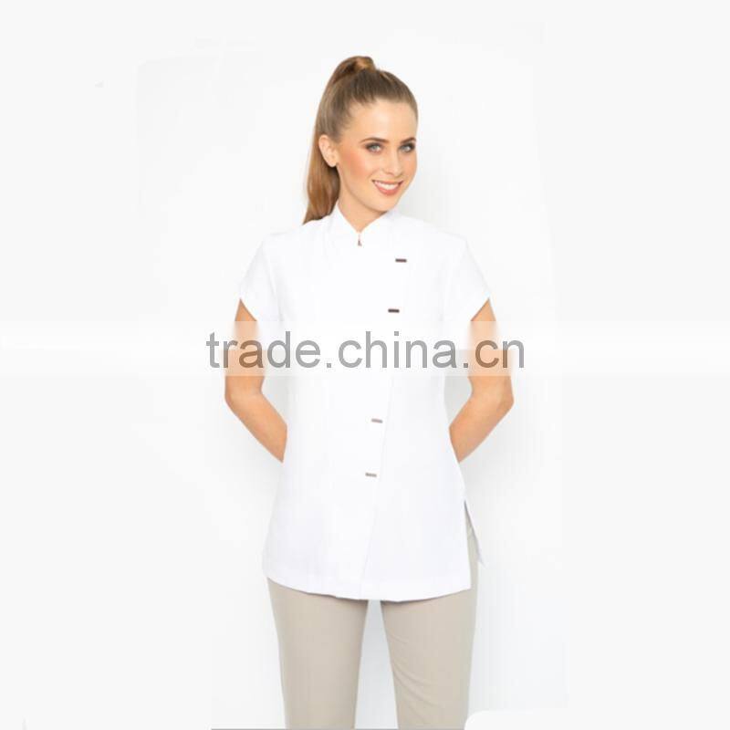 Custom wholesale spa uniforms tops for women